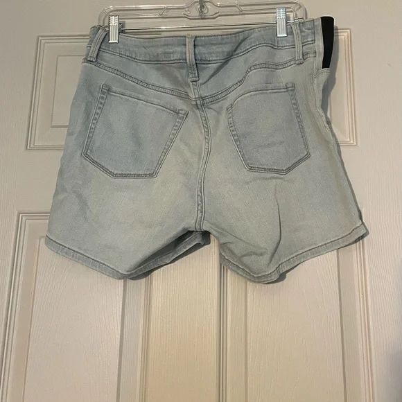 Isabel Light Blue Denim Shorts - Picture 2 of 3